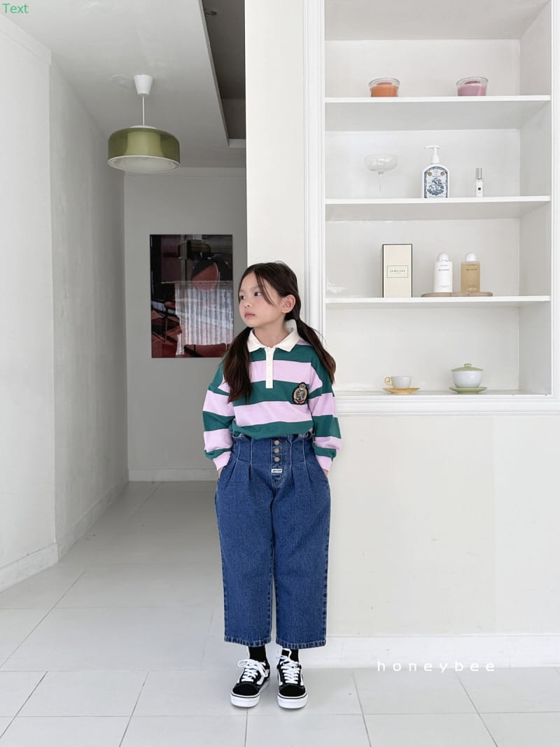 Honeybee - Korean Children Fashion - #childofig - Button Jeans - 12