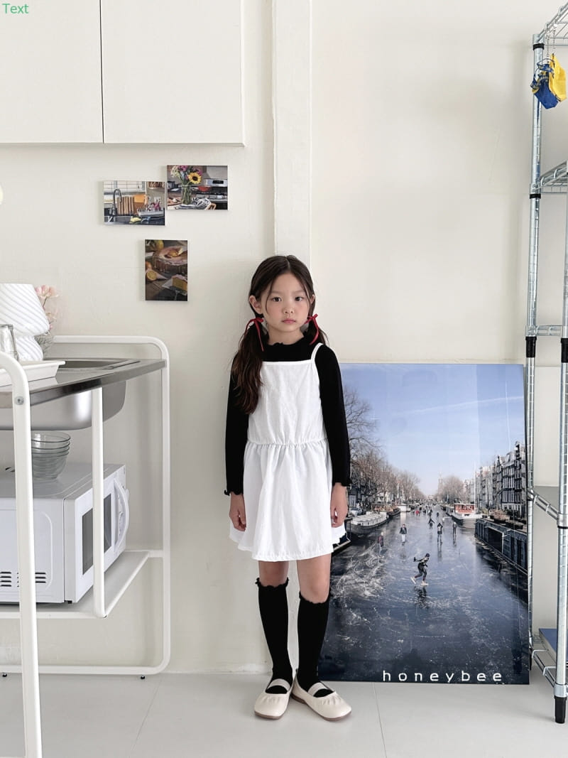 Honeybee - Korean Children Fashion - #childrensboutique - String One-piece - 7