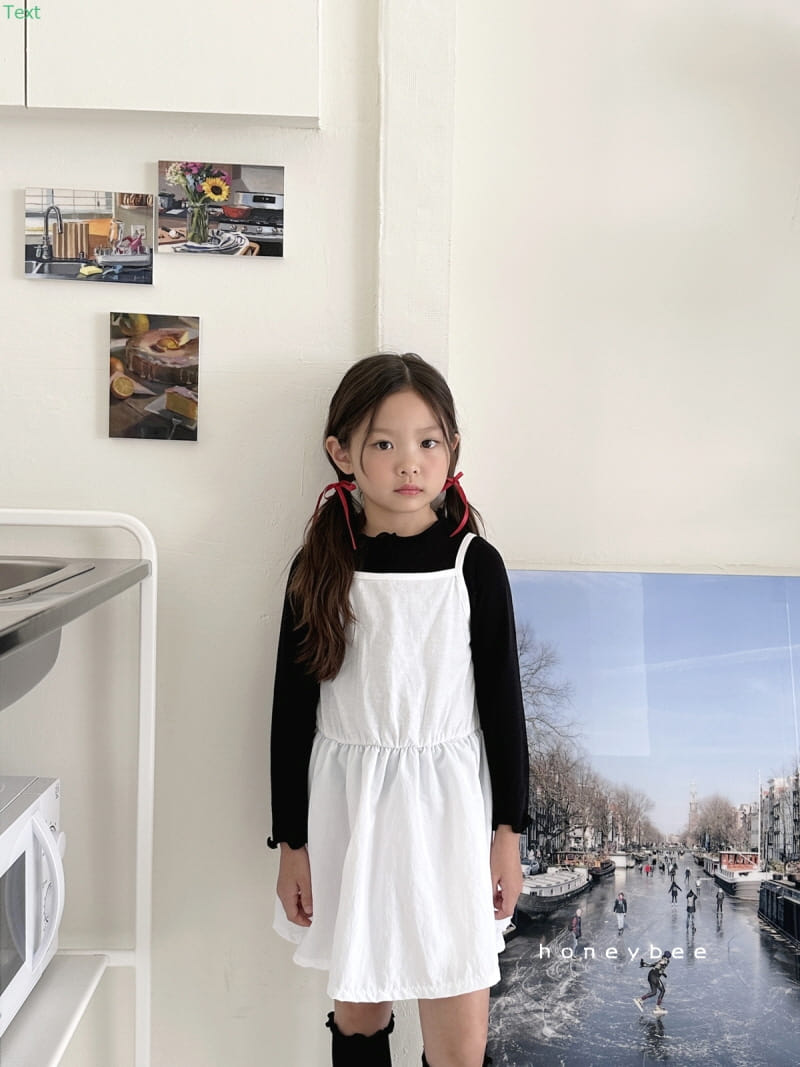 Honeybee - Korean Children Fashion - #designkidswear - String One-piece - 8