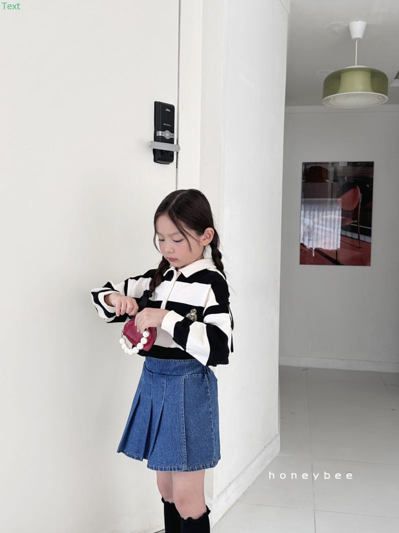 Honeybee - Korean Children Fashion - #kidsshorts - Wrinkle Skirt Pants - 10