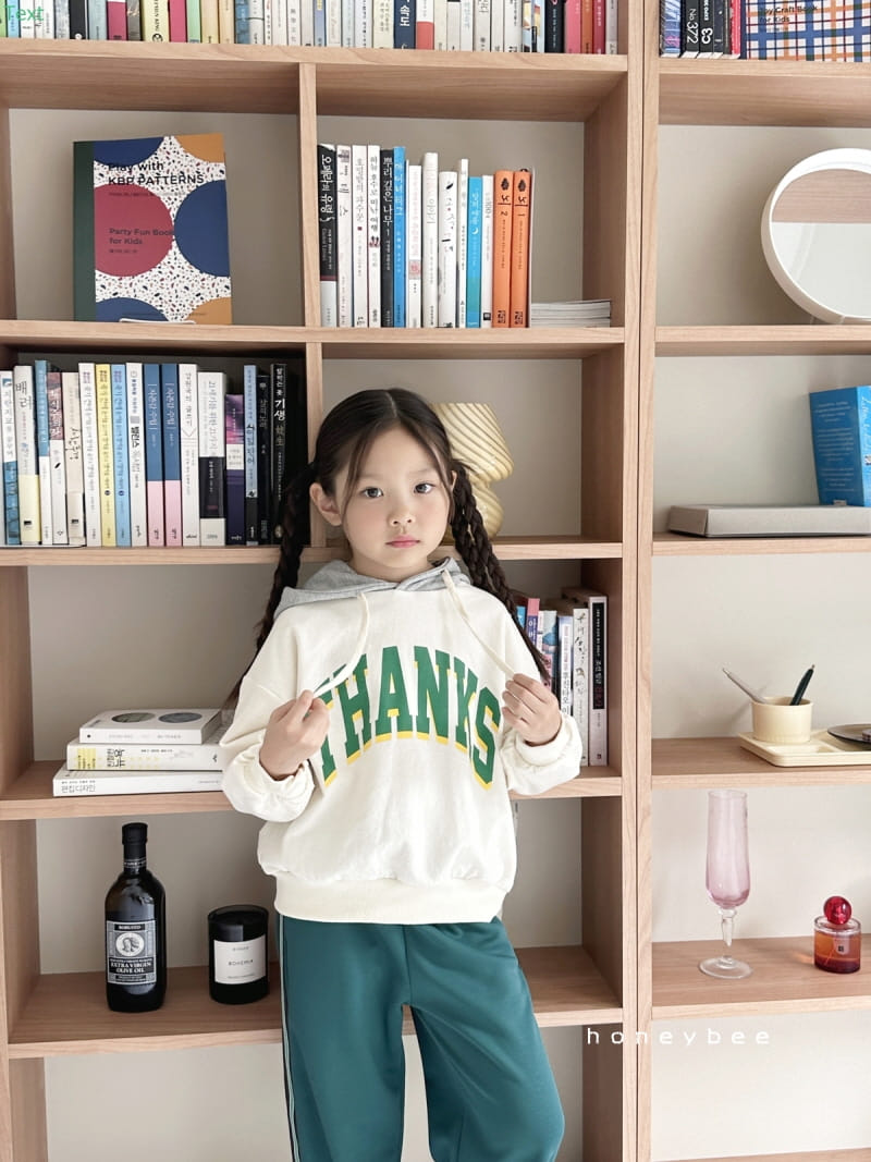 Honeybee - Korean Children Fashion - #kidsshorts - Color Hoody Tee - 6