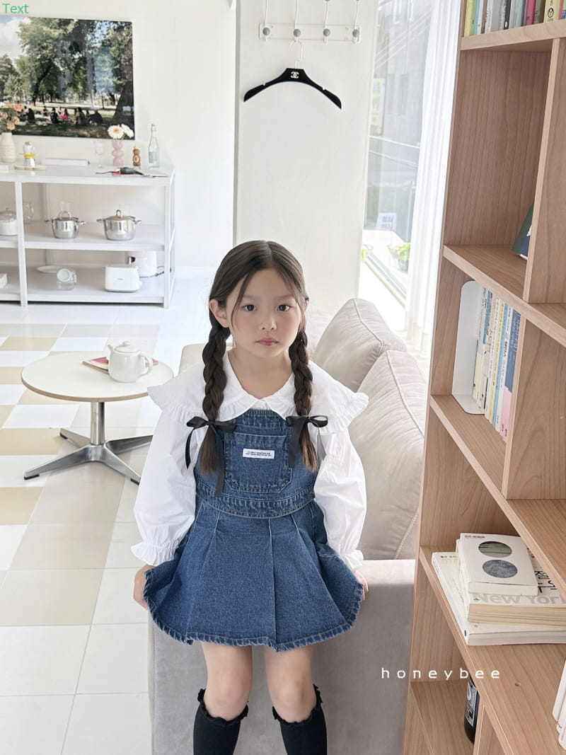 Honeybee - Korean Children Fashion - #magicofchildhood - Denim String Vests - 12