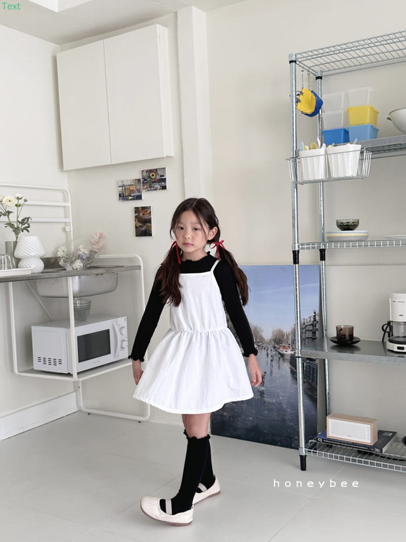 Honeybee - Korean Children Fashion - #minifashionista - String One-piece - 4