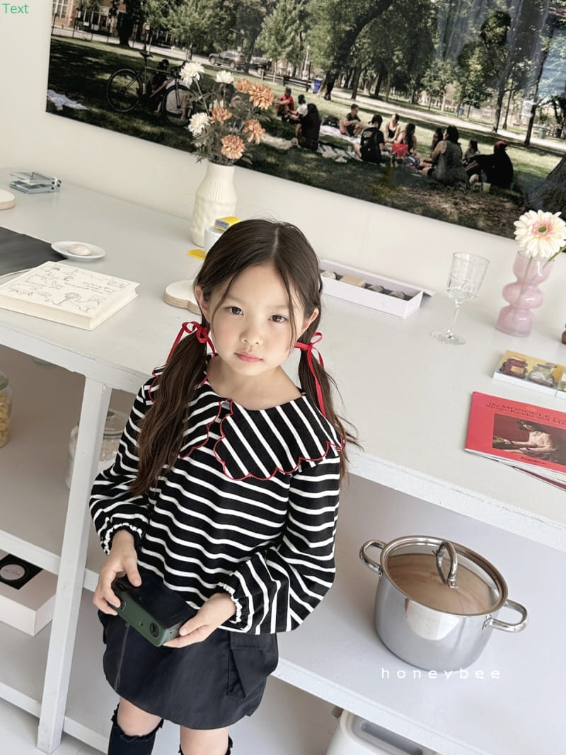 Honeybee - Korean Children Fashion - #prettylittlegirls - St Frill Tee - 11