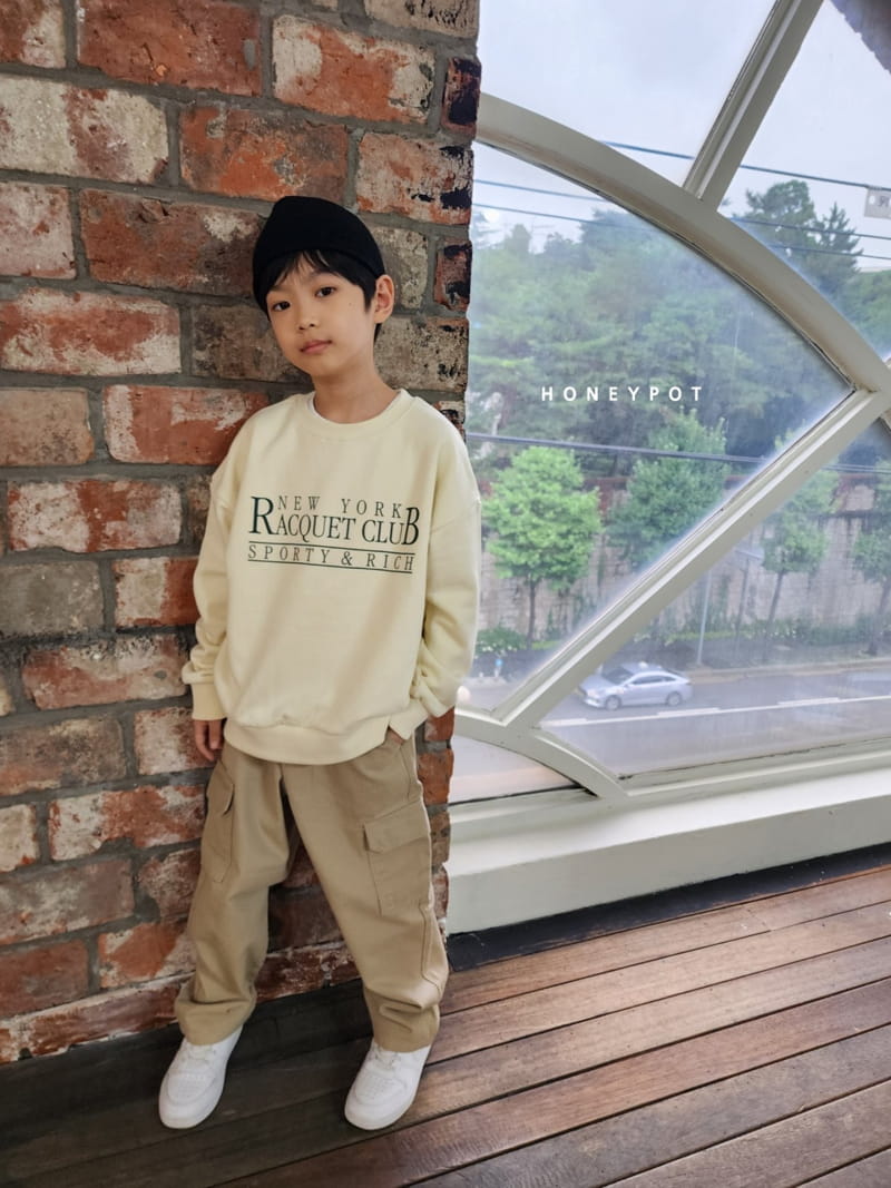 Honeypot - Korean Children Fashion - #kidsshorts - Rich Sweatshirt - 2