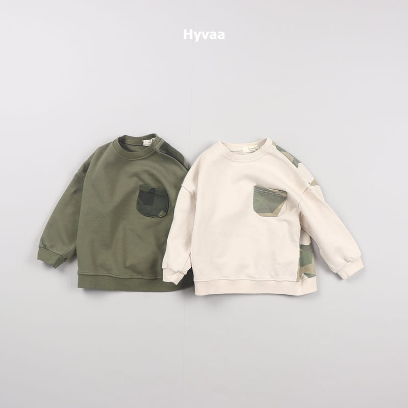 Hyvaa - Korean Children Fashion - #Kfashion4kids - Half Sweatshirt