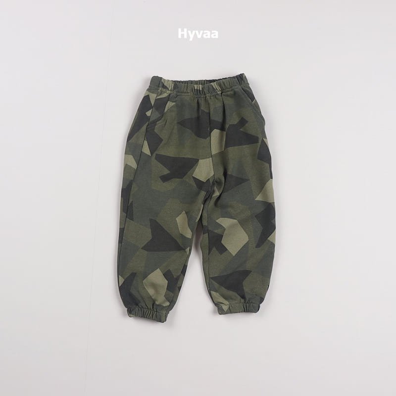 Hyvaa - Korean Children Fashion - #todddlerfashion - Boad Camo Pants - 6