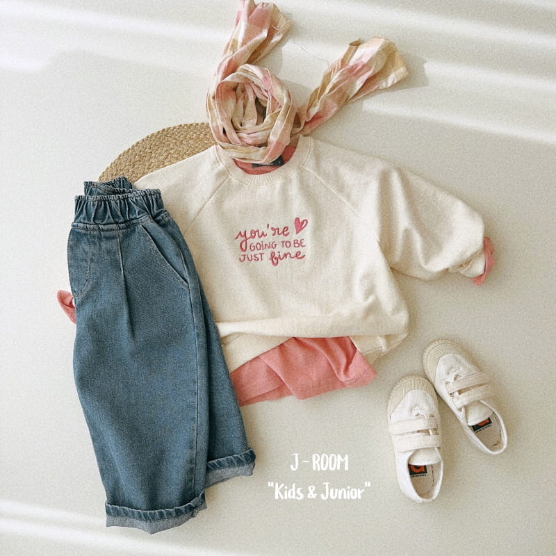 J-Room - Korean Children Fashion - #childofig - Embrodiery Sweatshirt - 4