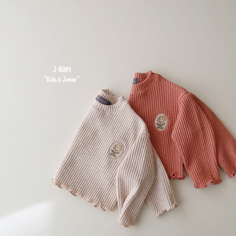 J-Room - Korean Children Fashion - #childrensboutique - Macaroon Knit Crop Tee - 2