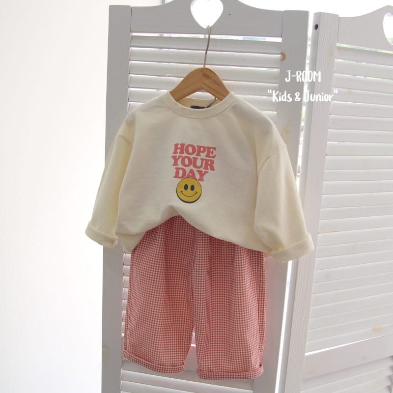 J-Room - Korean Children Fashion - #designkidswear - Rib Check Top Bottom Set