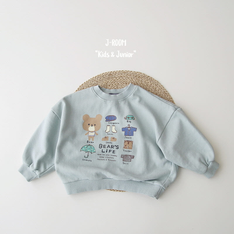 J-Room - Korean Children Fashion - #discoveringself - Bear Life Sweatshirt - 9