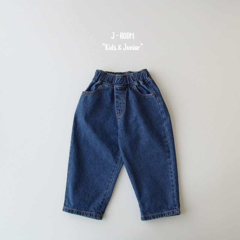 J-Room - Korean Children Fashion - #kidsshorts - New Baggy Jeans - 2