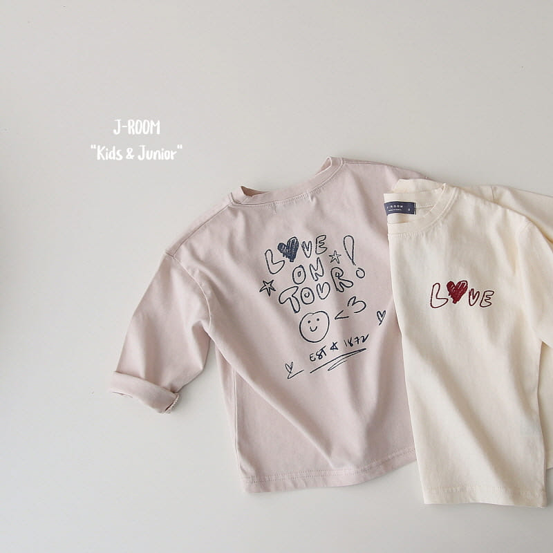J-Room - Korean Children Fashion - #kidsshorts - Love Bio Tee - 3