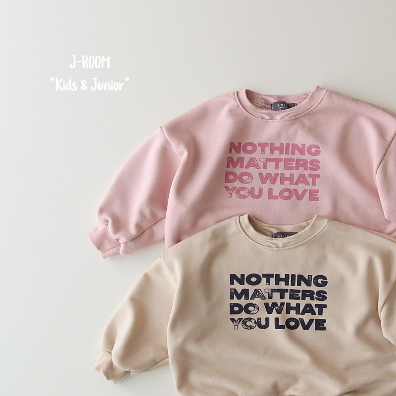 J-Room - Korean Children Fashion - #kidsshorts - Nothing Love Sweatshirt - 2