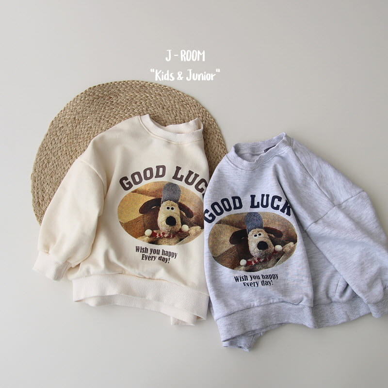 J-Room - Korean Children Fashion - #kidsshorts - Lucky Sweatshirt
