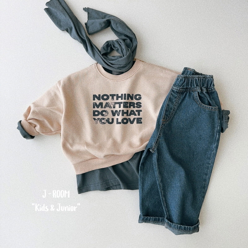 J-Room - Korean Children Fashion - #kidsstore - Nothing Love Sweatshirt - 4