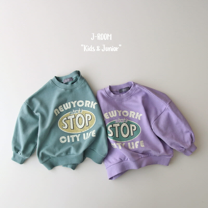 J-Room - Korean Children Fashion - #kidzfashiontrend - Stop Paint Sweatshirt