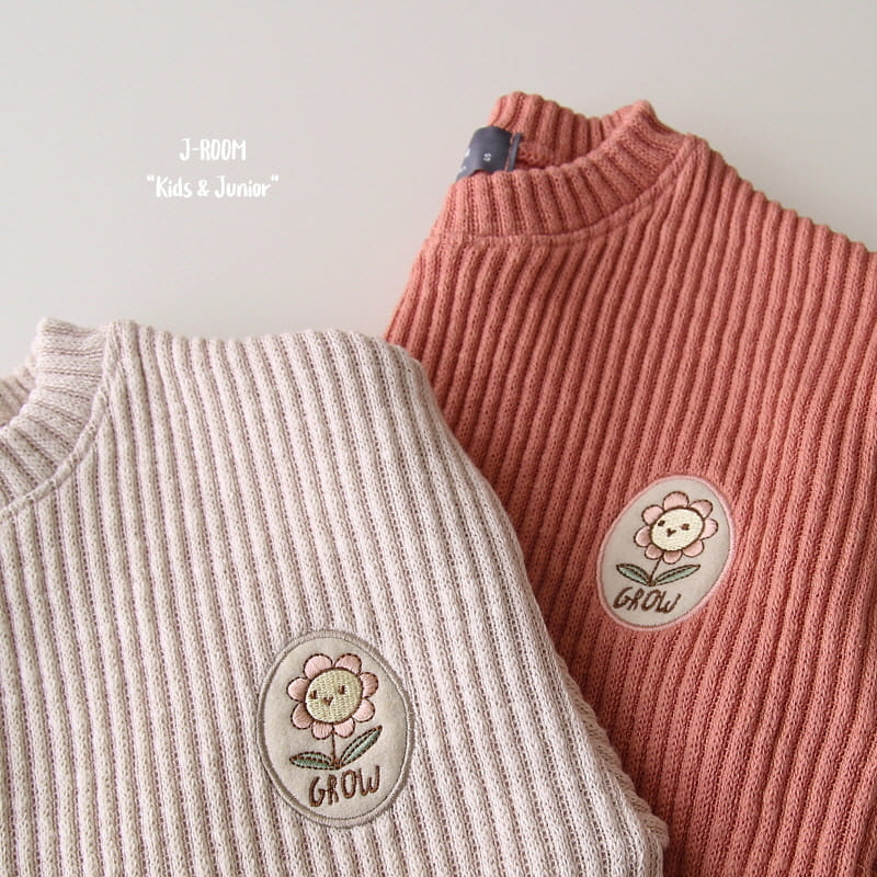 J-Room - Korean Children Fashion - #littlefashionista - Macaroon Knit Crop Tee - 10