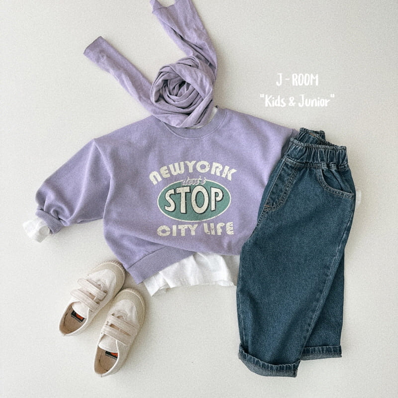J-Room - Korean Children Fashion - #littlefashionista - Stop Paint Sweatshirt - 4