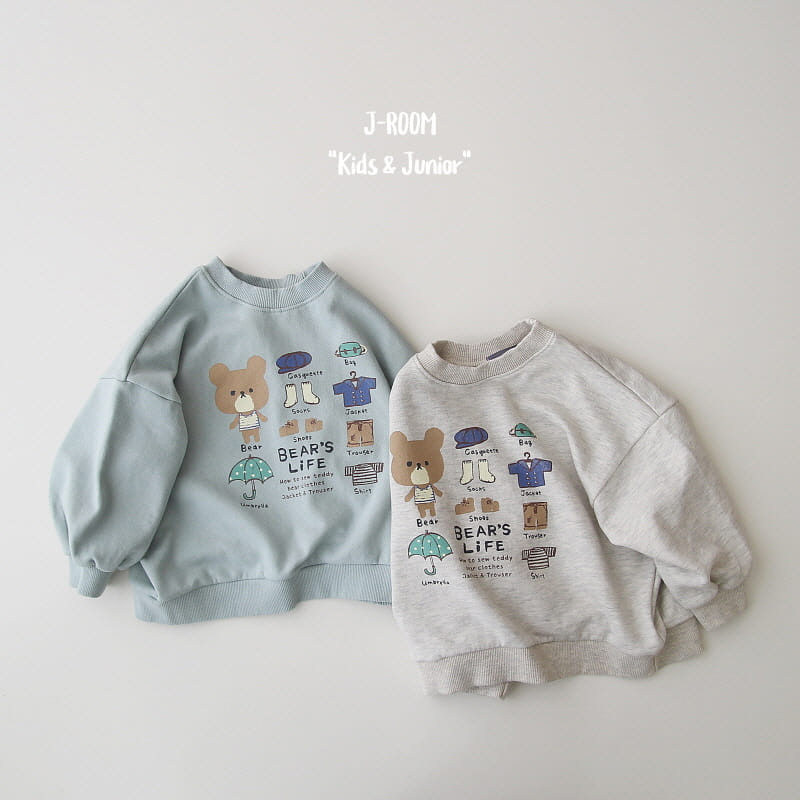 J-Room - Korean Children Fashion - #magicofchildhood - Bear Life Sweatshirt - 2
