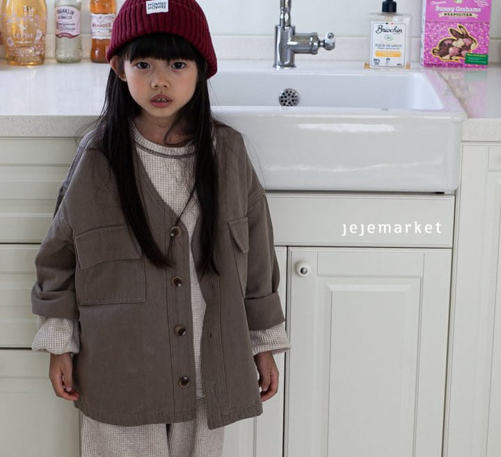 Jeje Market - Korean Children Fashion - #childofig - Ms Vintage Jacket - 3