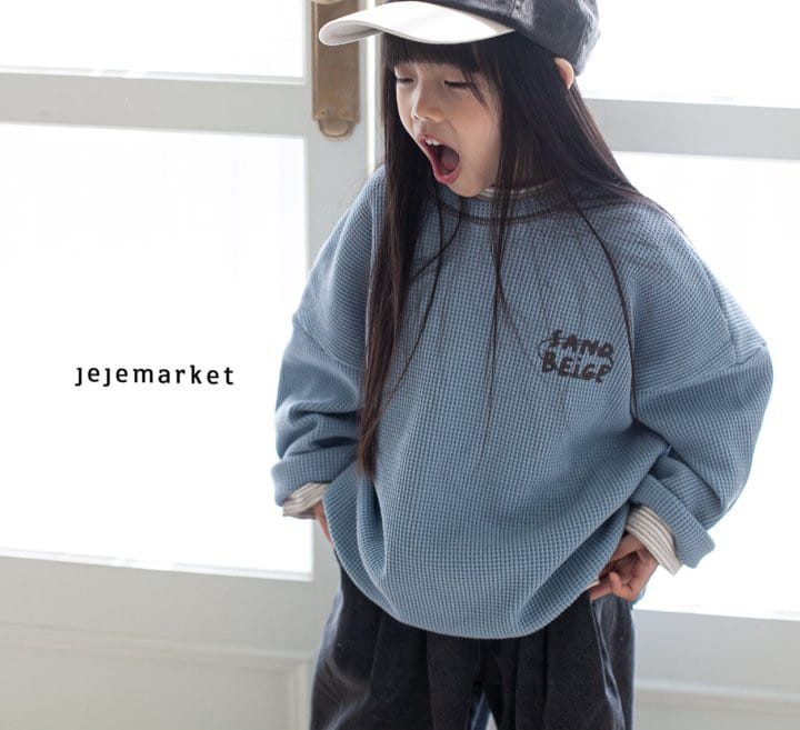 Jeje Market - Korean Children Fashion - #childofig - Sand Waffle TEE - 7