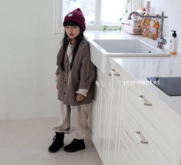 Jeje Market - Korean Children Fashion - #childofig - Ms Vintage Jacket - 4