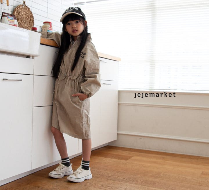 Jeje Market - Korean Children Fashion - #childrensboutique - Sand Anorak One-piece - 8