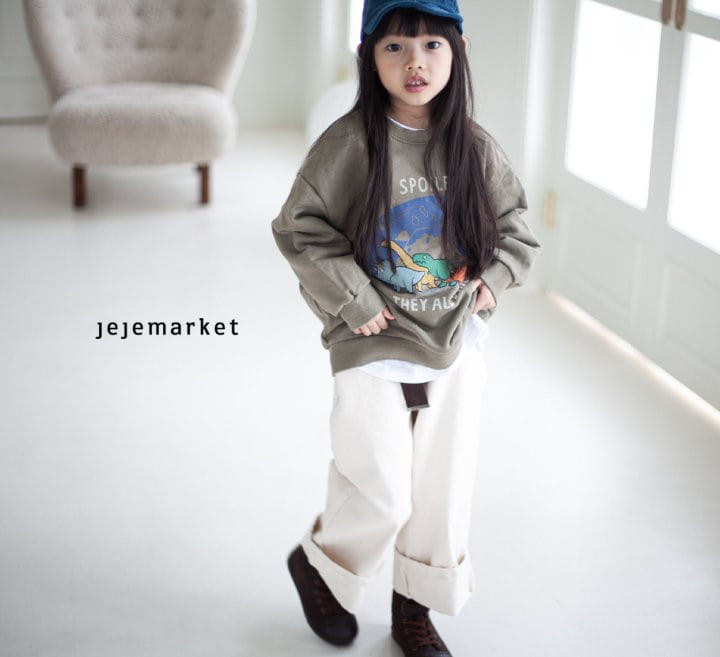 Jeje Market - Korean Children Fashion - #kidzfashiontrend - Dino Sweatshirt - 7