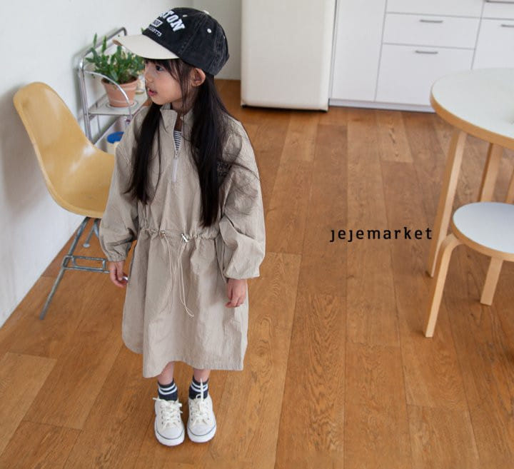 Jeje Market - Korean Children Fashion - #littlefashionista - Sand Anorak One-piece - 2