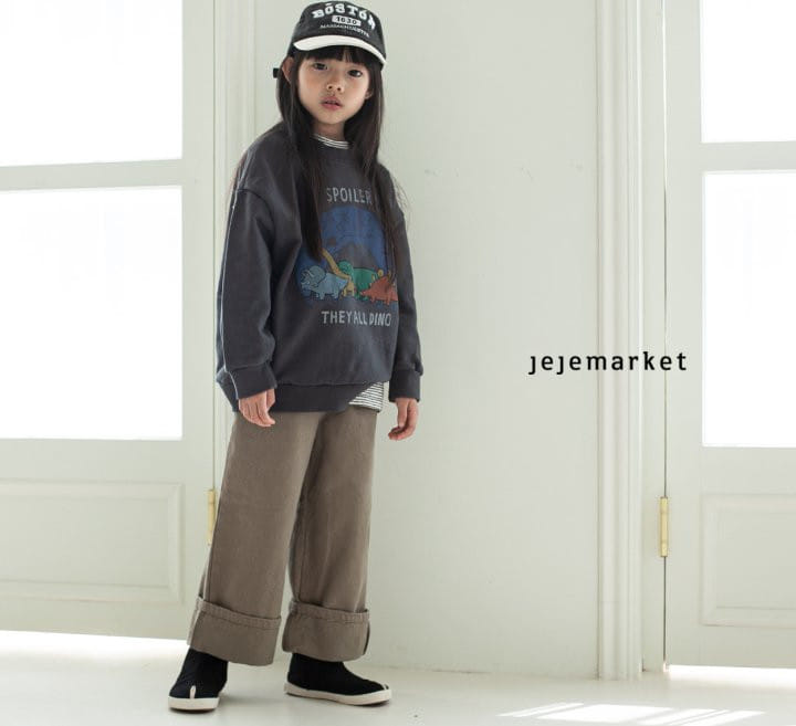 Jeje Market - Korean Children Fashion - #littlefashionista - Dino Sweatshirt - 9