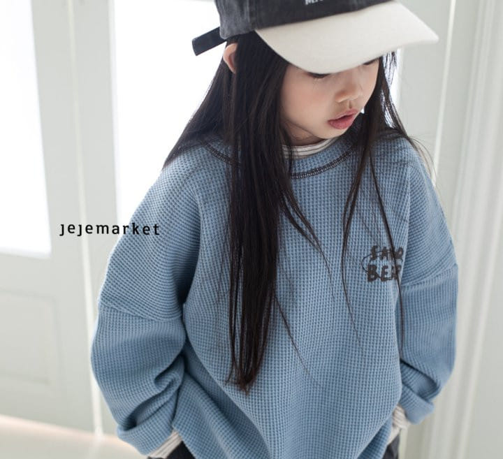 Jeje Market - Korean Children Fashion - #littlefashionista - Sand Waffle TEE - 4