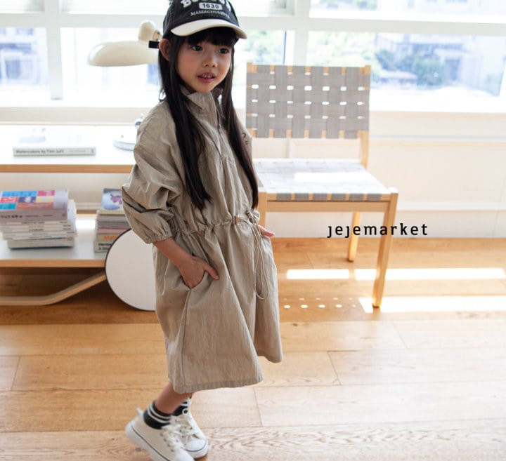 Jeje Market - Korean Children Fashion - #magicofchildhood - Sand Anorak One-piece - 3