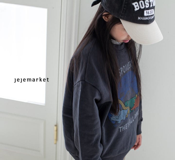 Jeje Market - Korean Children Fashion - #magicofchildhood - Dino Sweatshirt - 10