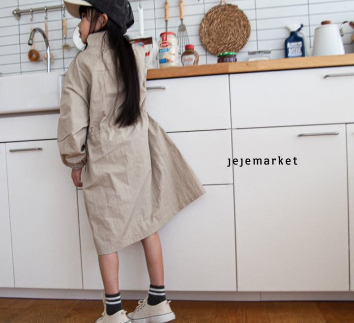 Jeje Market - Korean Children Fashion - #prettylittlegirls - Sand Anorak One-piece - 5