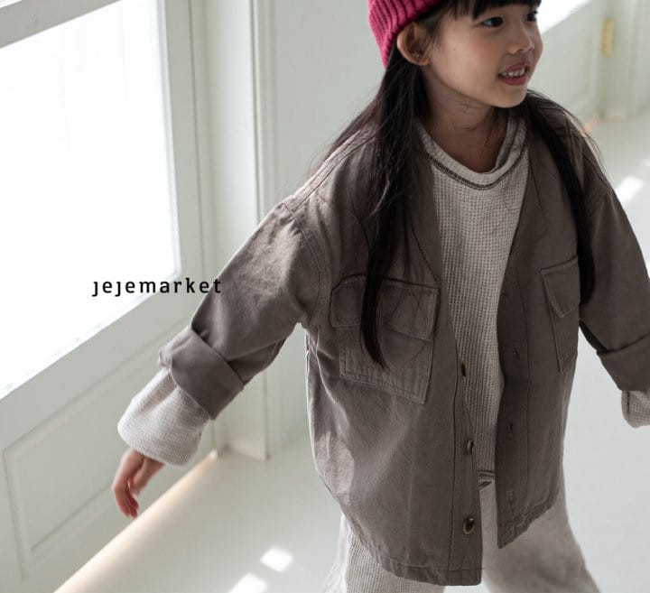 Jeje Market - Korean Children Fashion - #stylishchildhood - Ms Vintage Jacket - 2