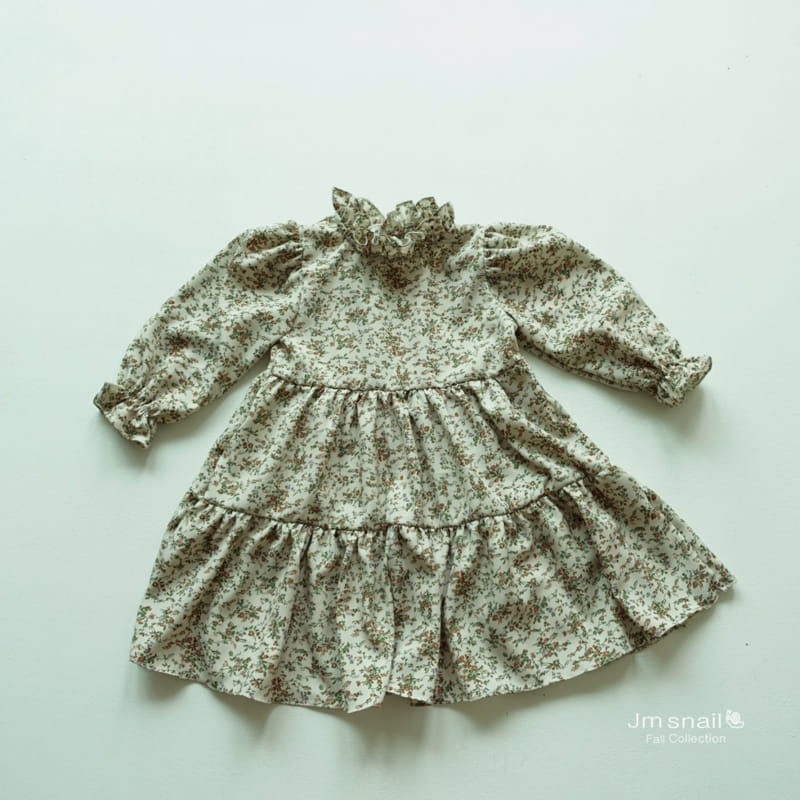 Jm Snail - Korean Children Fashion - #Kfashion4kids - Rachell One-piece