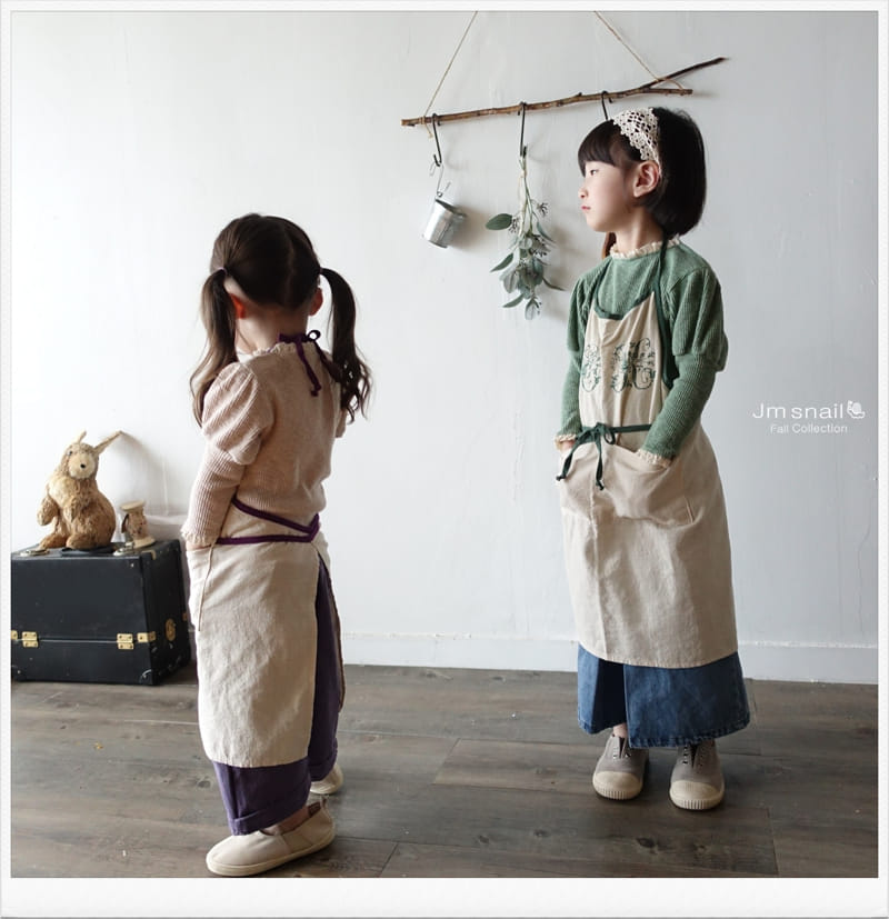 Jm Snail - Korean Children Fashion - #childofig - Potin Apron - 12