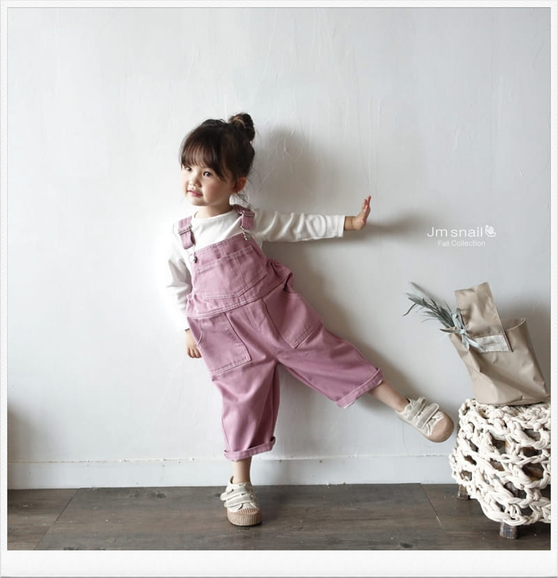 Jm Snail - Korean Children Fashion - #prettylittlegirls - Basic Round Tee - 4