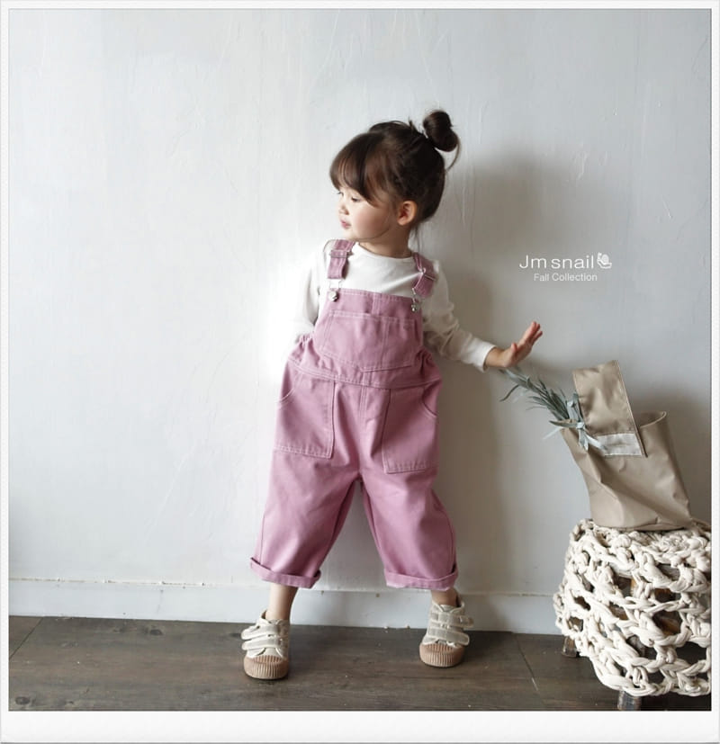 Jm Snail - Korean Children Fashion - #childofig - Basic Round Tee - 5