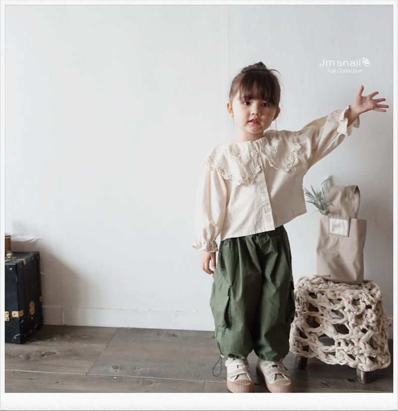 Jm Snail - Korean Children Fashion - #childrensboutique - Span Wrinkle Pants - 6