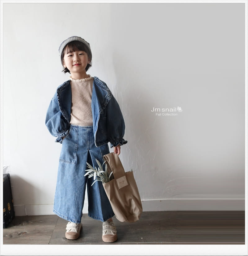 Jm Snail - Korean Children Fashion - #designkidswear - Devide Pants - 3