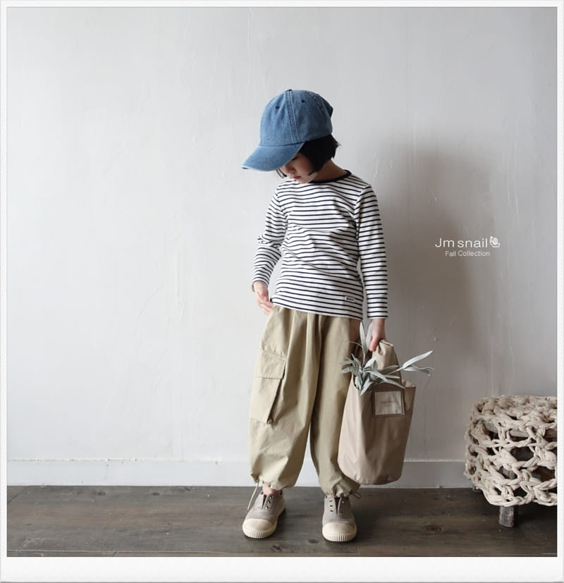 Jm Snail - Korean Children Fashion - #discoveringself - Basic Round Tee - 8