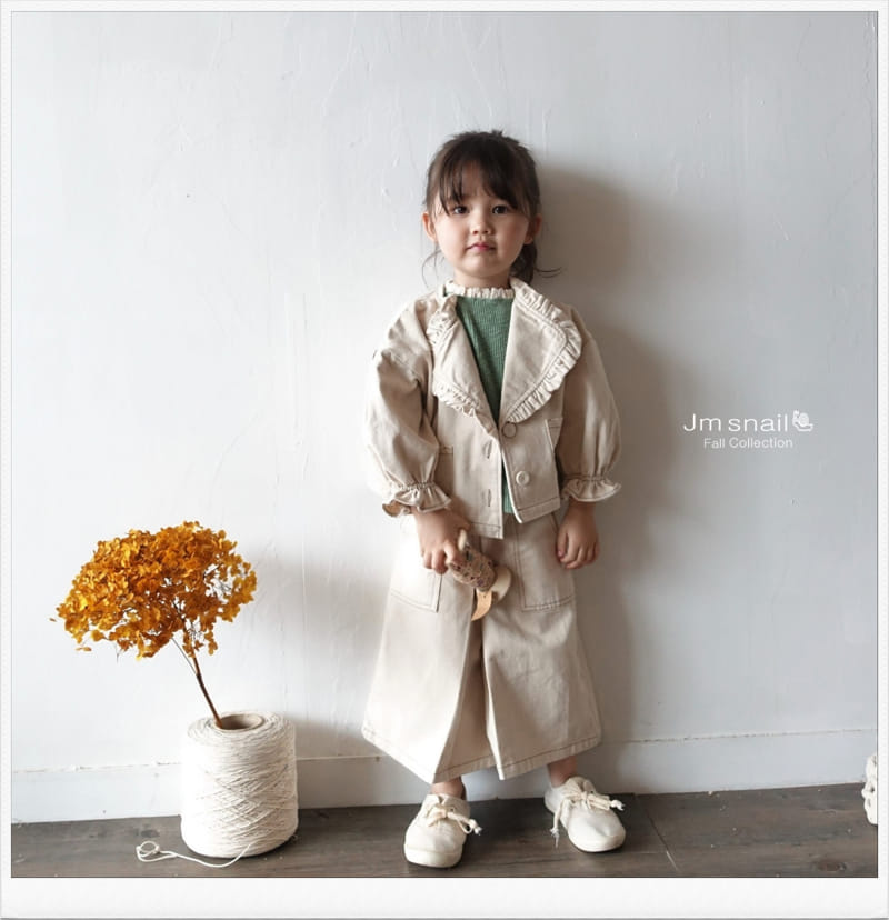 Jm Snail - Korean Children Fashion - #fashionkids - Devide Pants - 5