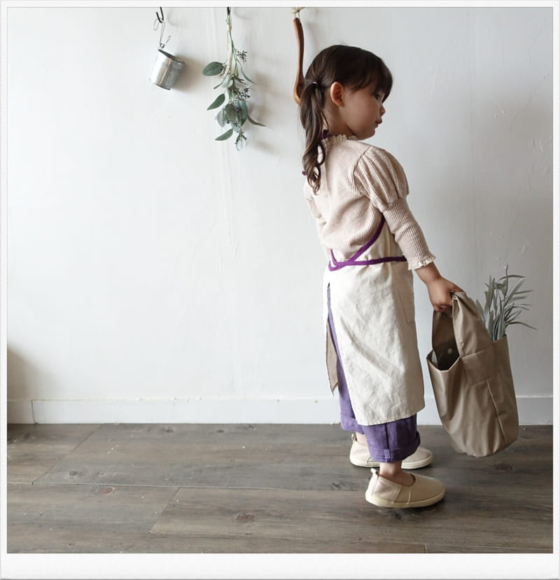 Jm Snail - Korean Children Fashion - #fashionkids - Potin Apron - 3