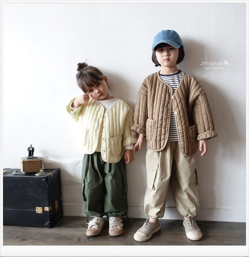 Jm Snail - Korean Children Fashion - #fashionkids - Quilting Jumper - 2