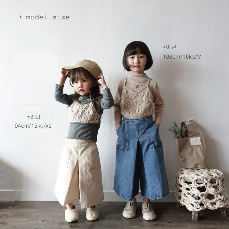 Jm Snail - Korean Children Fashion - #kidsstore - Denim Frill Jacket