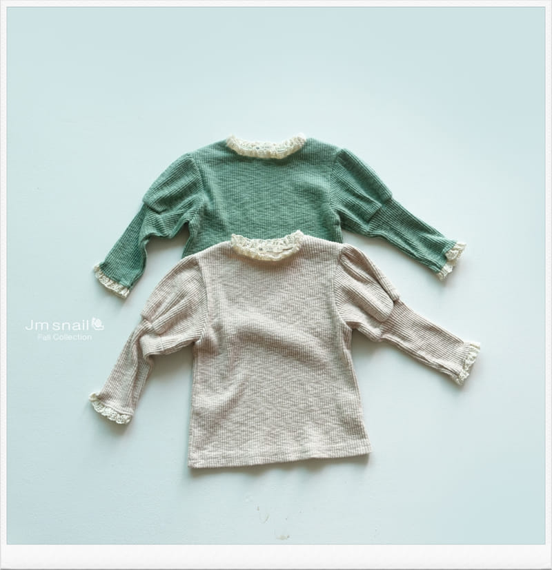 Jm Snail - Korean Children Fashion - #kidzfashiontrend - Sluv Puff Tee - 7