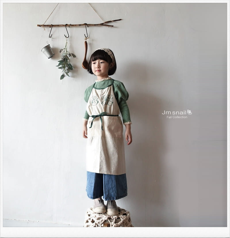 Jm Snail - Korean Children Fashion - #kidzfashiontrend - Potin Apron - 6