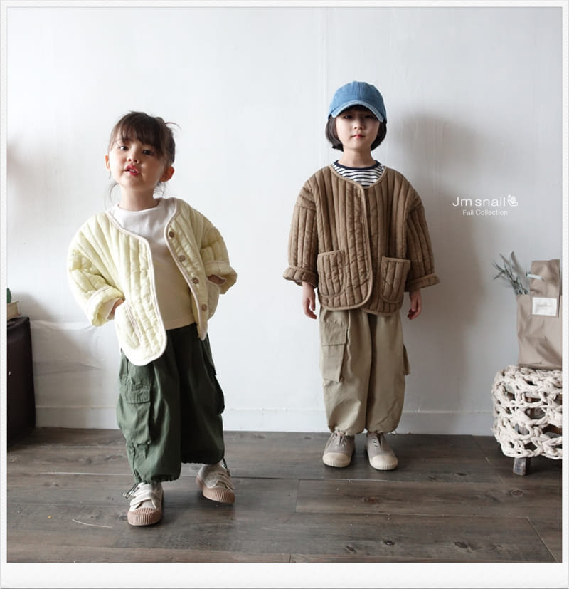 Jm Snail - Korean Children Fashion - #kidzfashiontrend - Quilting Jumper - 5